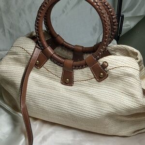 Fossil 1954 handbag hoop handle handbag